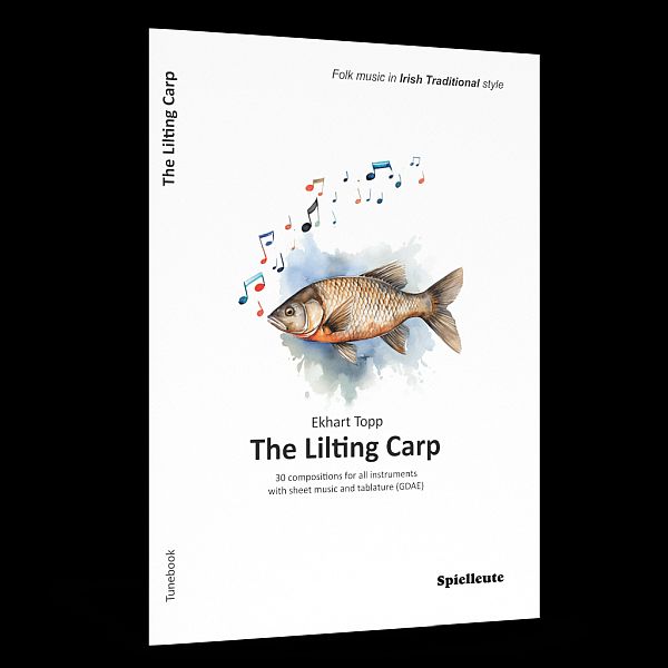 The Lilting Carp - 30 kompositionen  für alle Instrumente mit Noten und Tabulatur (GDAE)  Softcover