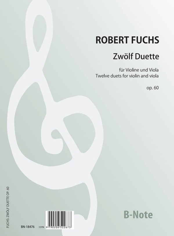 Zwölf Duette op.60&nbsp;&nbsp;für Violine und Viola&nbsp;&nbsp;Stimmen