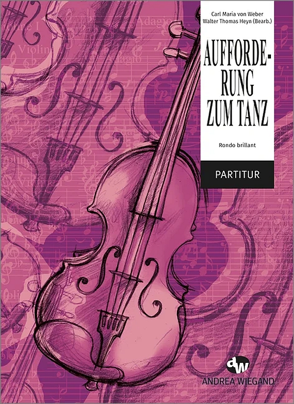 Aufforderung zum Tanz (Rondo brillant)  für Orchester  Partitur