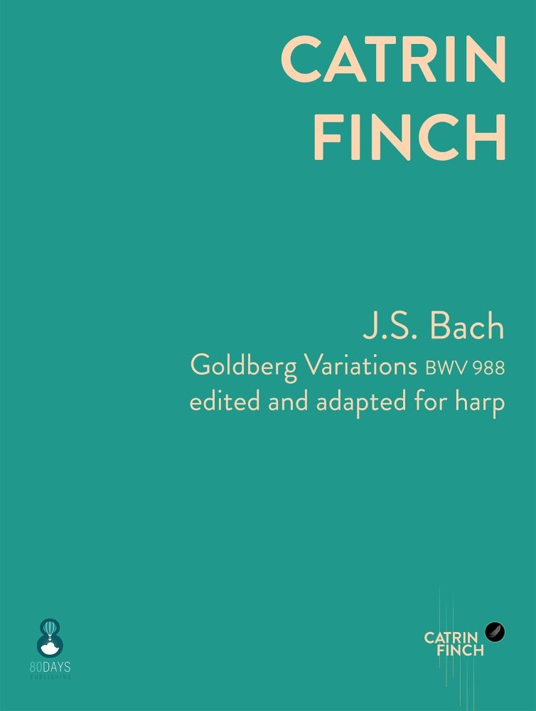 Bach - Goldberg Variations&nbsp;&nbsp;Harfe&nbsp;&nbsp;Buch