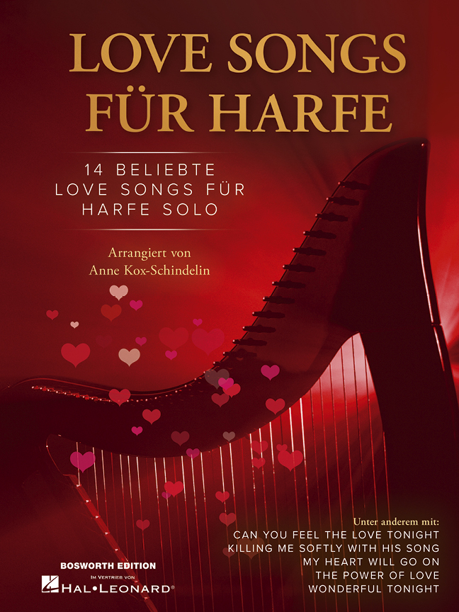 Love Songs für Harfe   Harfe  Buch