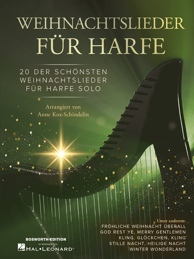 Weinachtslieder für Harfe&nbsp;&nbsp;Harfe&nbsp;&nbsp;Buch