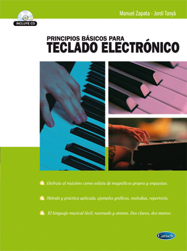 Principios Basicos para teclado electrónico&nbsp;&nbsp;Keyboard&nbsp;&nbsp;Buch und CD