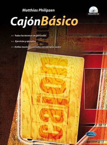 Cajón Básico&nbsp;&nbsp;Percussion&nbsp;&nbsp;Buch und CD