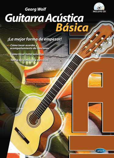 Guitarra Acústica Básico  Gitarre  Buch und CD