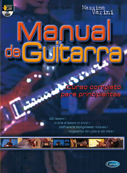 Varini Manual De Guitarra&nbsp;&nbsp;Gitarre&nbsp;&nbsp;Buch + DVD