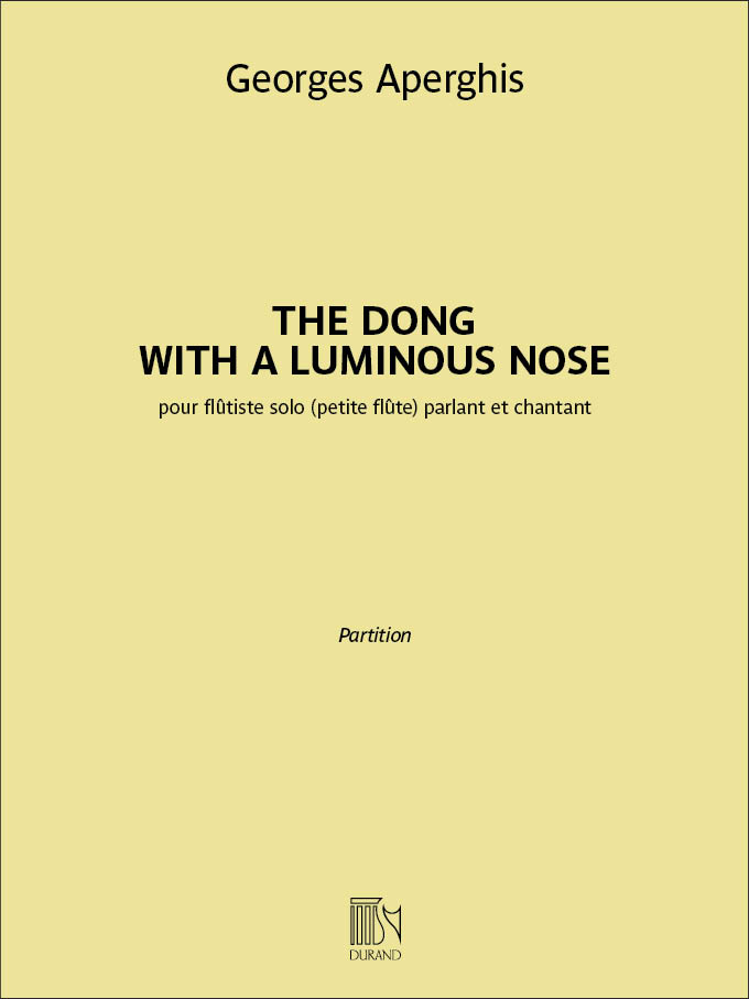 The Dong with a Luminous Nose  Flute and Vocal  Buch