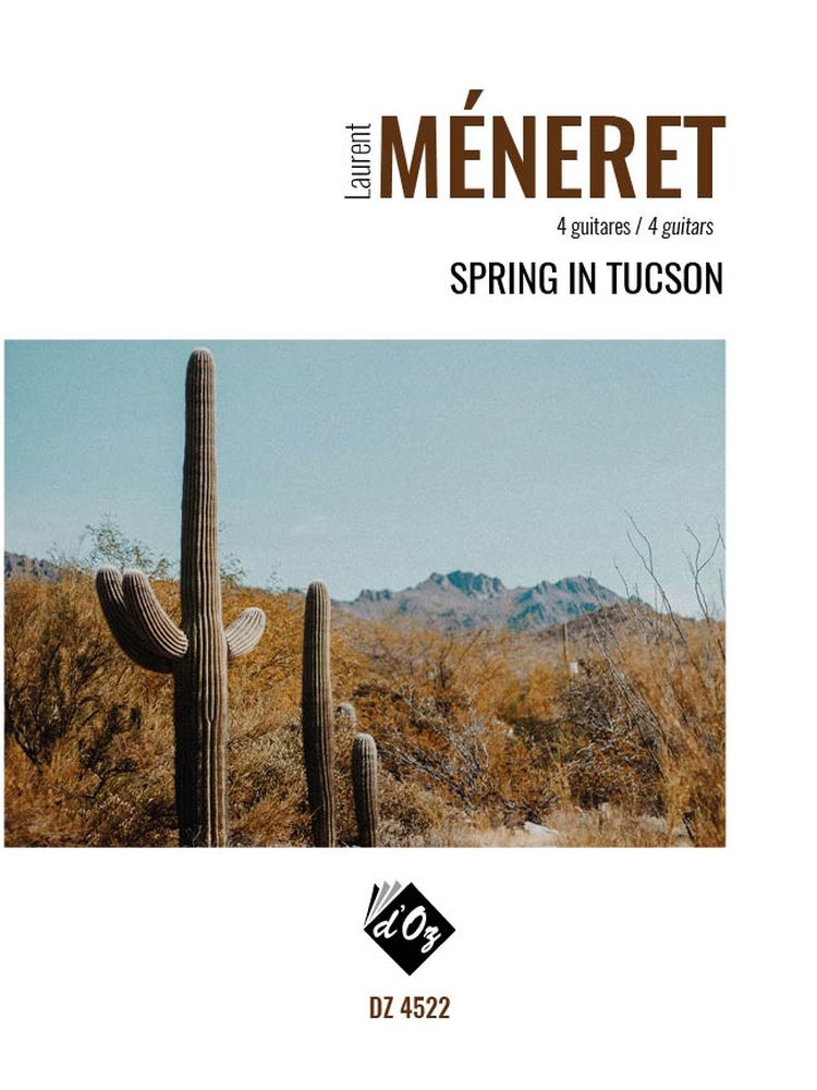 Spring in Tucson  Gitarrenquartett  Partitur + Stimmen