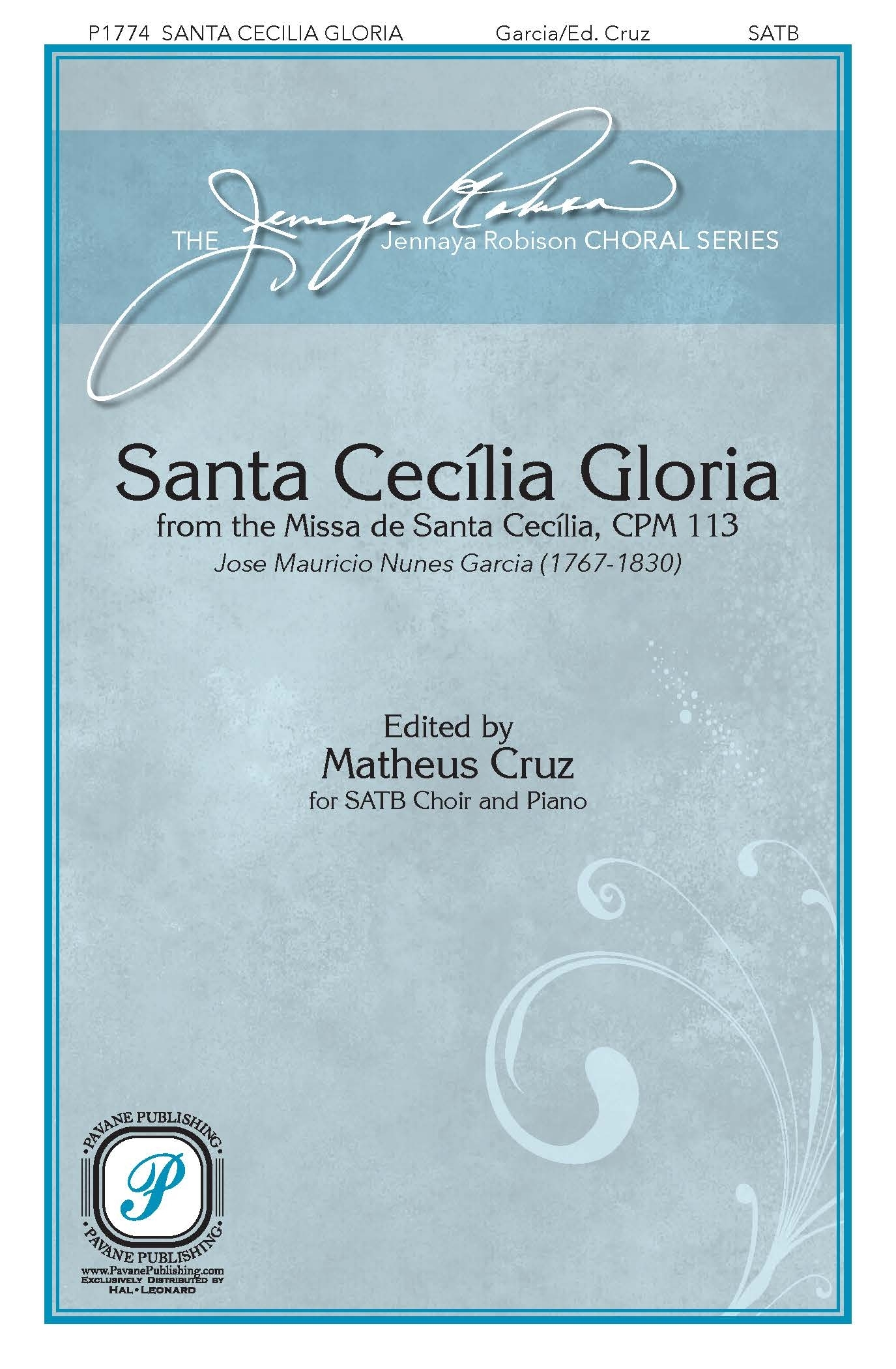 Santa Cecilia Gloria&nbsp;&nbsp;SATB&nbsp;&nbsp;Chorpartitur