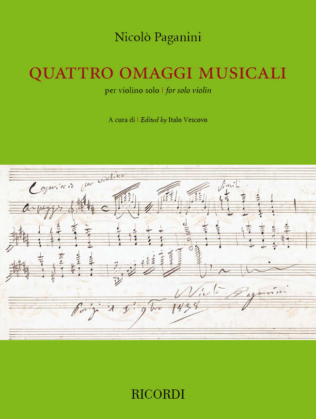 Quattro omaggi musicali per violino solo&nbsp;&nbsp;Violin Solo&nbsp;&nbsp;Buch