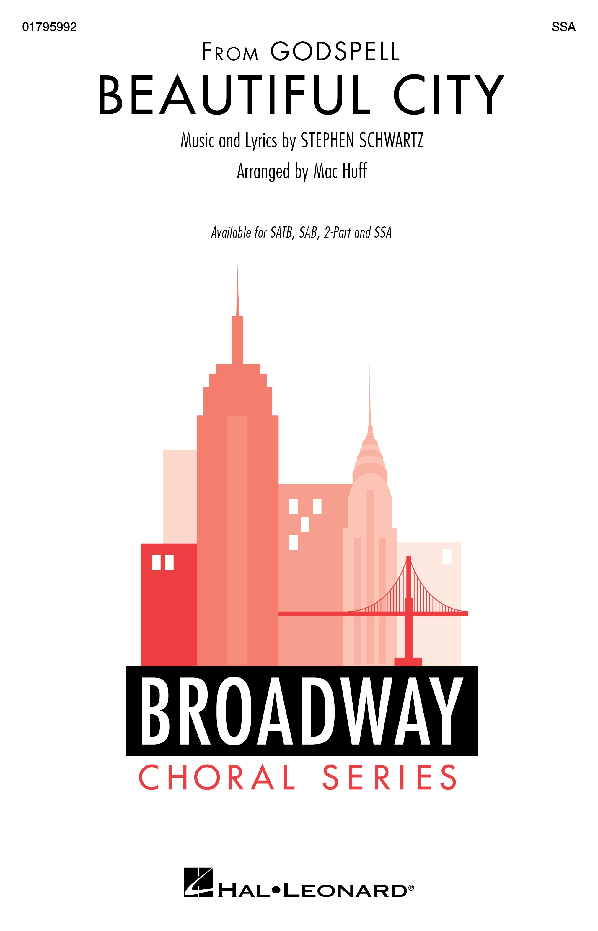 Beautiful City (from Godspell)&nbsp;&nbsp;SSA&nbsp;&nbsp;Chorpartitur
