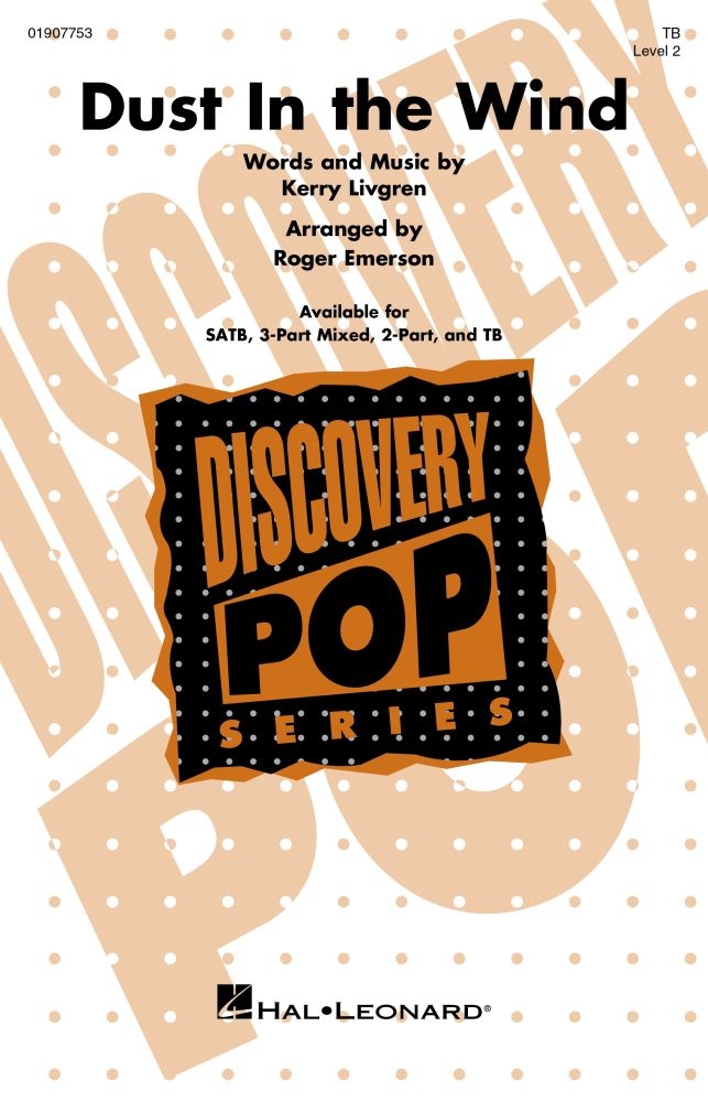 Dust In the Wind&nbsp;&nbsp;TB&nbsp;&nbsp;Chorpartitur