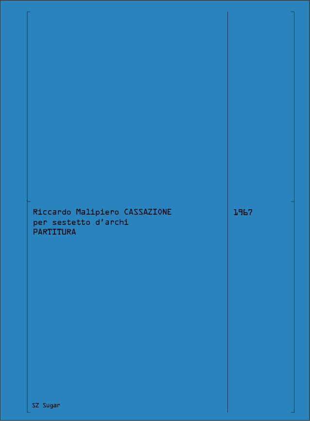 Cassazione  Streichensemble  Partitur