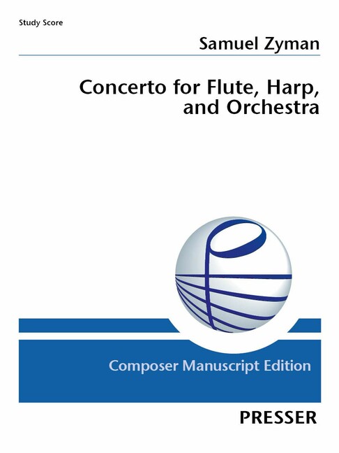 Concerto for Flute, Harp, and Orchestra&nbsp;&nbsp;Flöte, Harfe und Orchester&nbsp;&nbsp;Studienpartitur