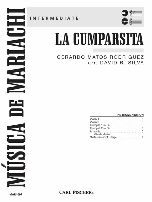 La Cumparsita&nbsp;&nbsp;Ensemble&nbsp;&nbsp;Partitur