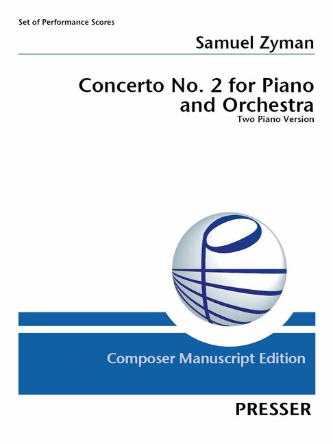 Concerto No. 2 for Piano and Orchestra&nbsp;&nbsp;2 Klaviere&nbsp;&nbsp;Spielpartitur