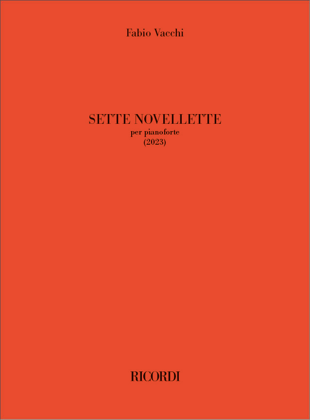 Sette novellette&nbsp;&nbsp;Klavier&nbsp;&nbsp;Buch