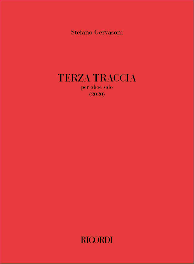 Terza traccia  Oboe  Buch