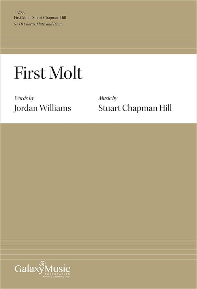 First Molt&nbsp;&nbsp;SATB, Flute and Piano&nbsp;&nbsp;Chorpartitur
