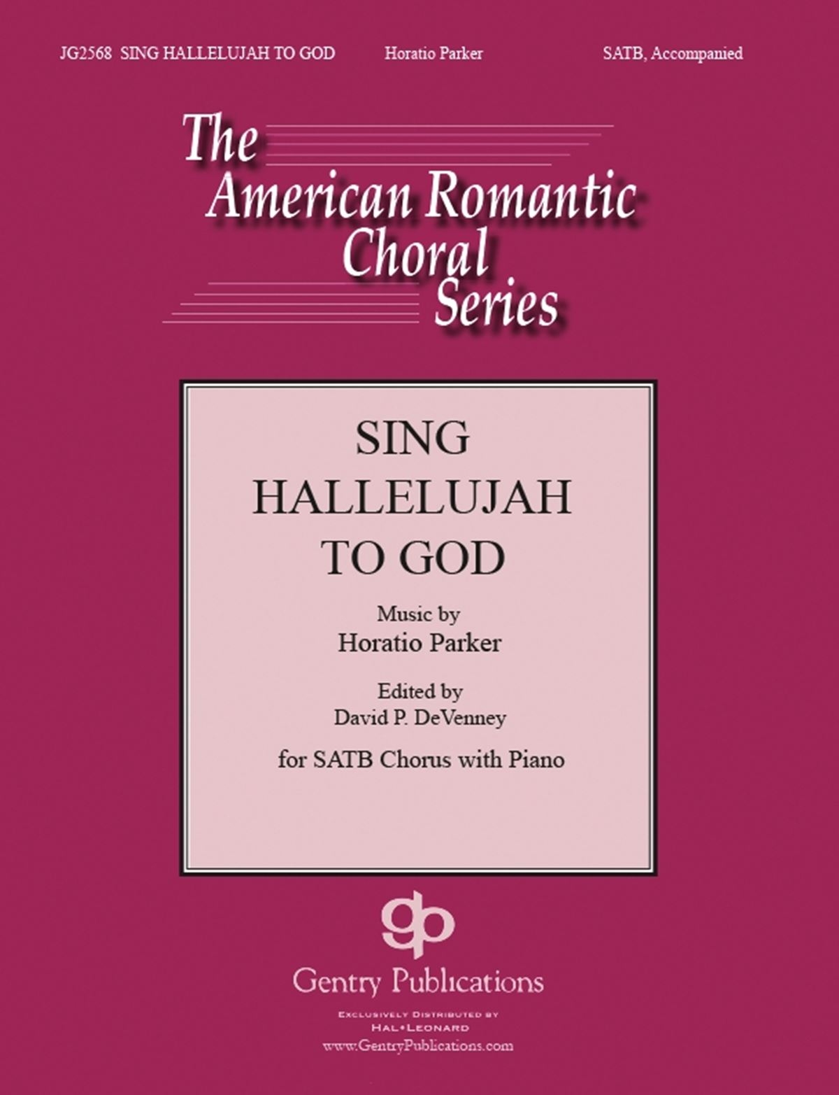 Sing Hallelujah  SATB  Chorpartitur