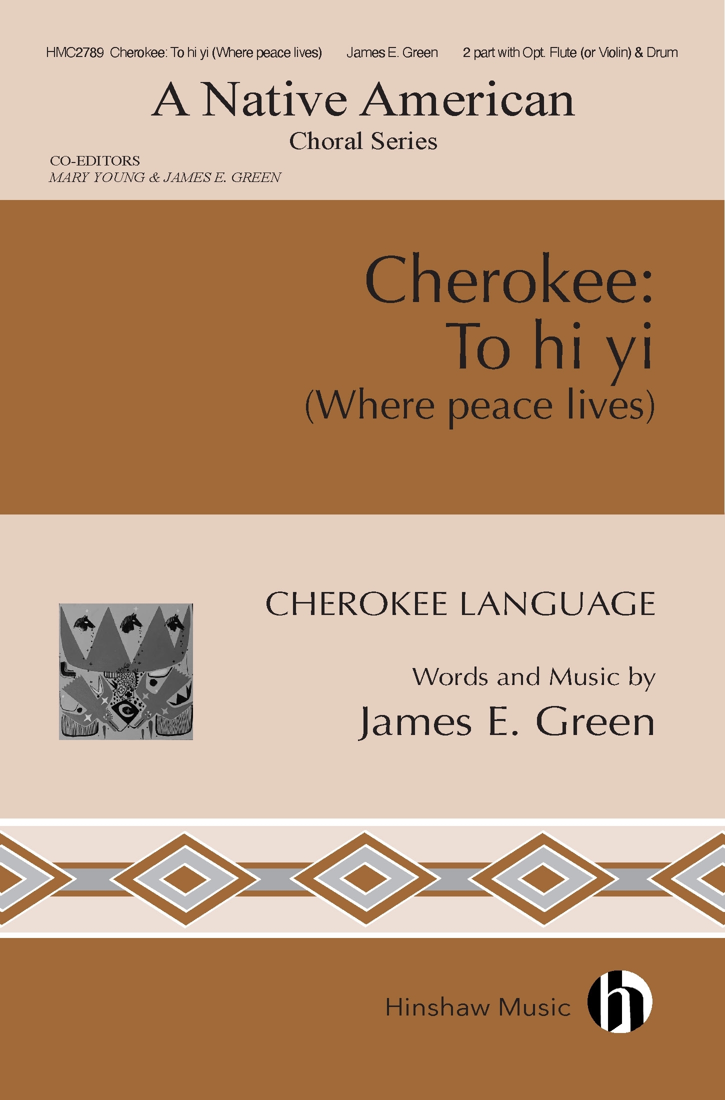 To Hi Yi (where Peace Lives)&nbsp;&nbsp;2-Part Choir&nbsp;&nbsp;Chorpartitur