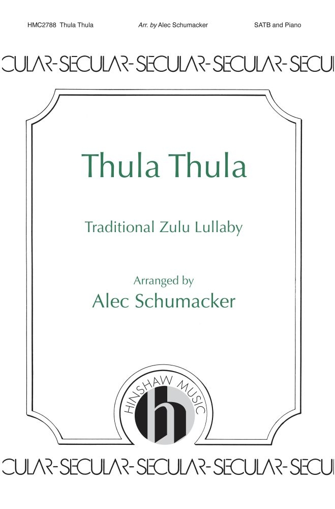 Thula Thula&nbsp;&nbsp;SATB&nbsp;&nbsp;Chorpartitur