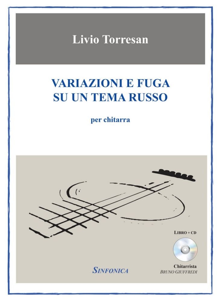 Variazioni e Fuga su un Tema Russo&nbsp;&nbsp;Gitarre&nbsp;&nbsp;Buch und CD