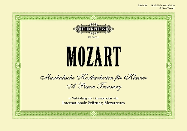 Musikalische Kostbarkeiten - A Piano Treasury&nbsp;&nbsp;für Klavier solo&nbsp;&nbsp;