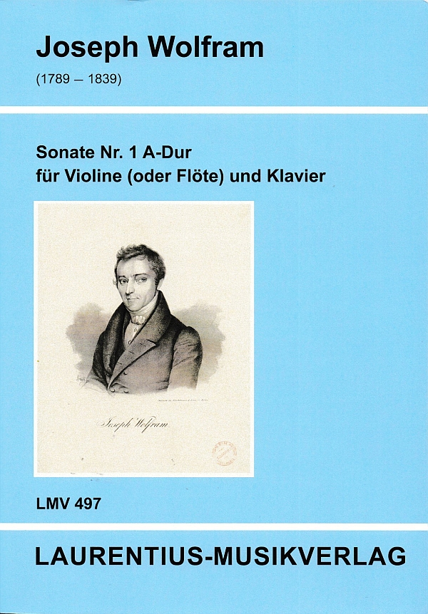 Sonate A-Dur Nr.1  für Violine (oder Flöte) und Klavier   