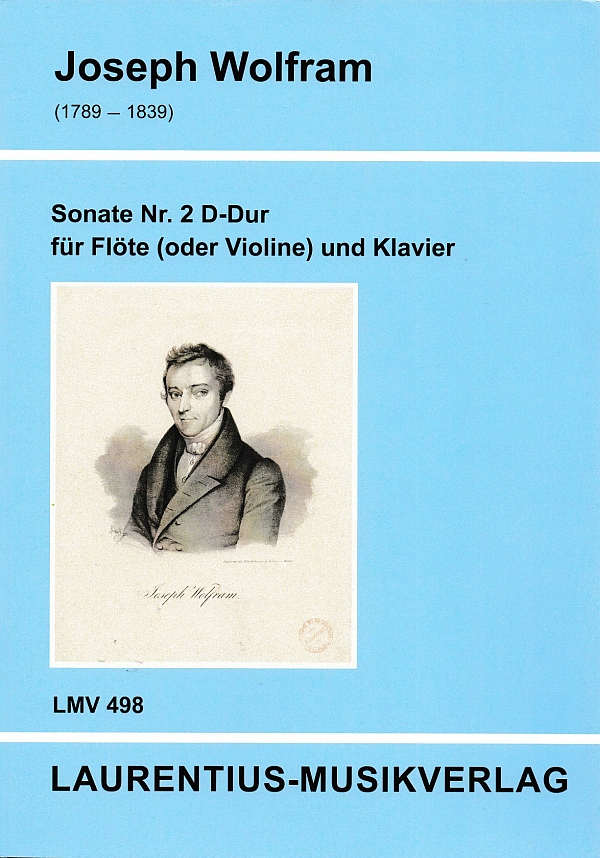 Sonate D-Dur Nr.2  für Violine (oder Flöte) und Klavier   