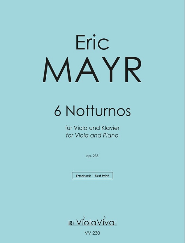 6 Notturnos  für Bratsche und Klavier   