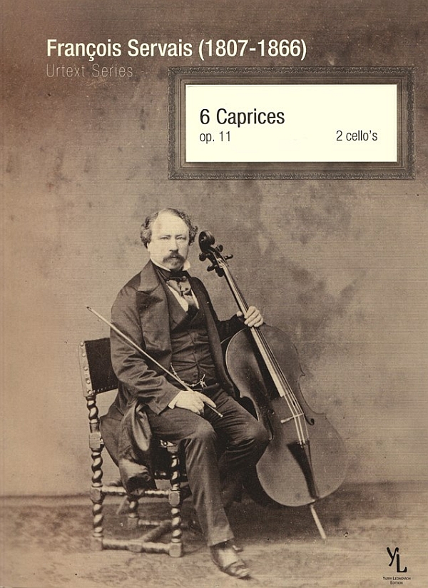6 Caprices op.11  for 2 cellos  score and parts