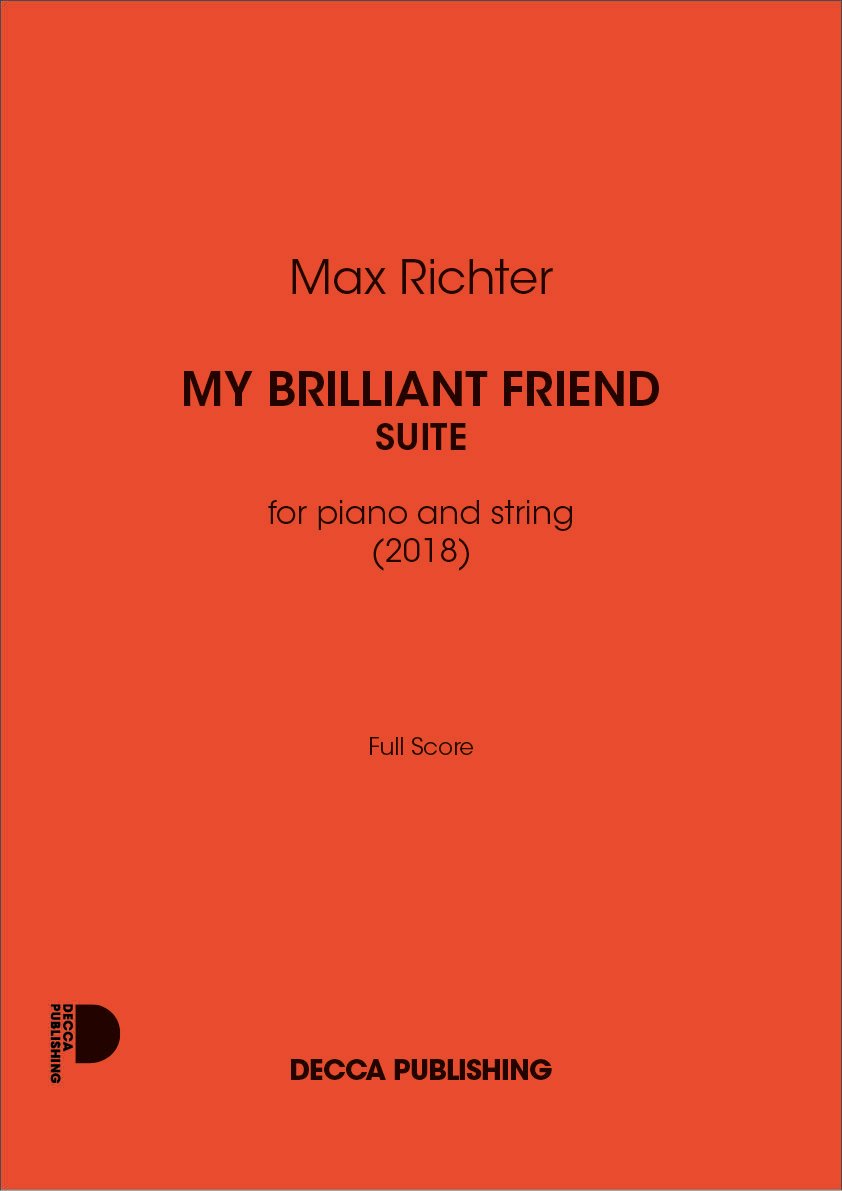 My brilliant friend suite&nbsp;&nbsp;String Quintet and Piano&nbsp;&nbsp;Partitur