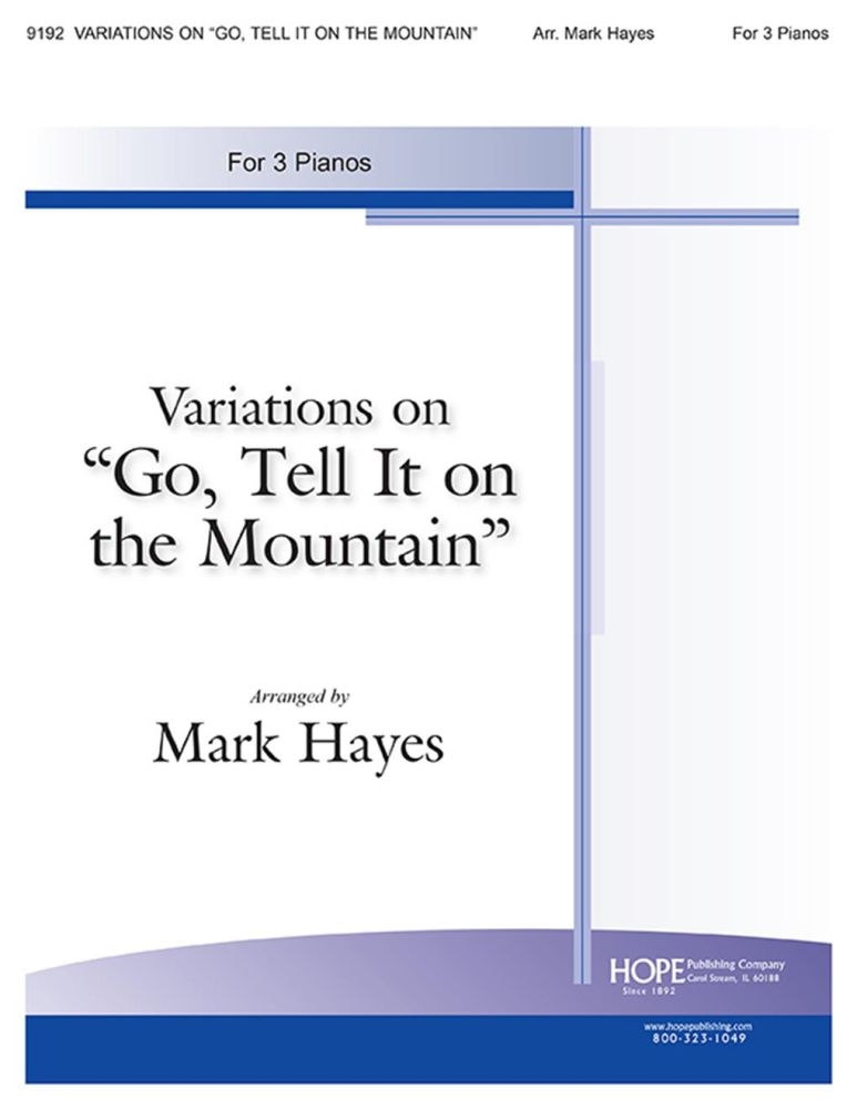 Variations on Go, Tell It on the Mountain&nbsp;&nbsp;Piano Trio&nbsp;&nbsp;Buch