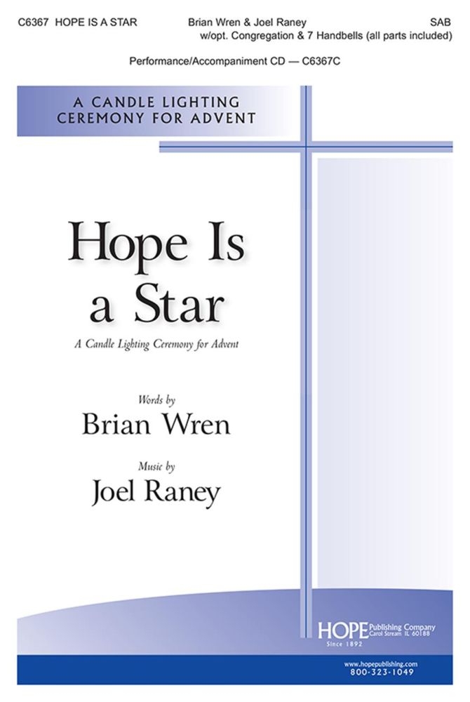 Hope Is a Star&nbsp;&nbsp;SAB and Handbells&nbsp;&nbsp;Chorpartitur