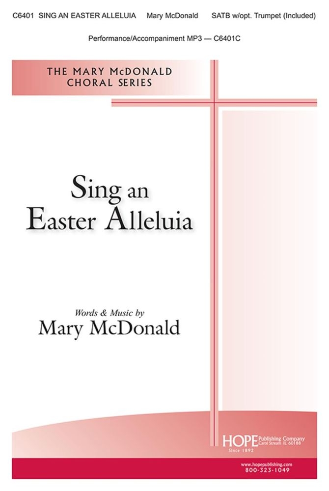 Sing an Easter Alleluia&nbsp;&nbsp;SATB and Trumpet&nbsp;&nbsp;Chorpartitur