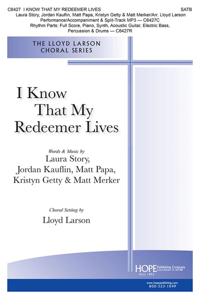 I Know That My Redeemer Lives&nbsp;&nbsp;SATB&nbsp;&nbsp;Chorpartitur