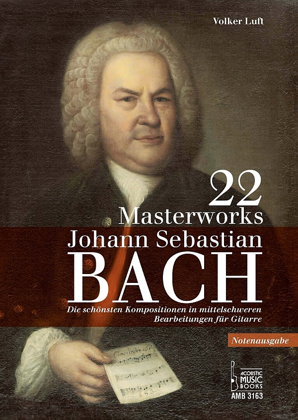 22 Masterworks&nbsp;&nbsp;für Gitarre&nbsp;&nbsp;Notenausgabe (ohne Tabulaturen)