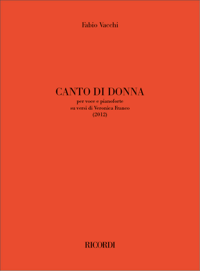 Canto di donna&nbsp;&nbsp;Voice and Piano&nbsp;&nbsp;Buch
