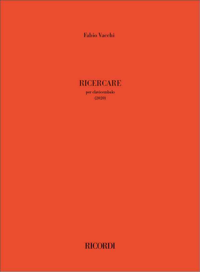 Ricercare&nbsp;&nbsp;Harpsichord&nbsp;&nbsp;Buch