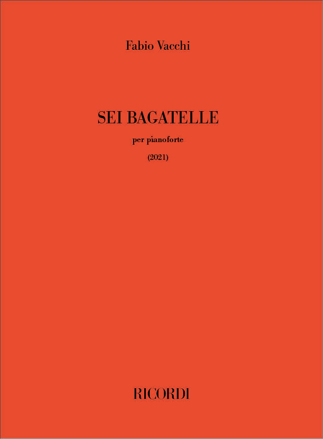 Sei bagatelle&nbsp;&nbsp;Klavier&nbsp;&nbsp;Buch