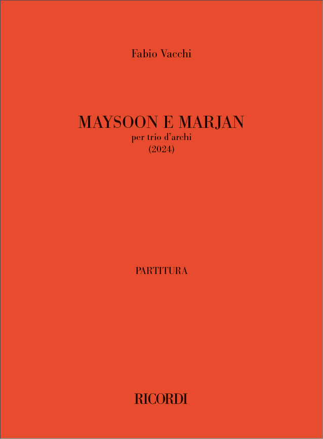 Maysoon e Marjan&nbsp;&nbsp;Streichtrio&nbsp;&nbsp;Partitur + Stimmen