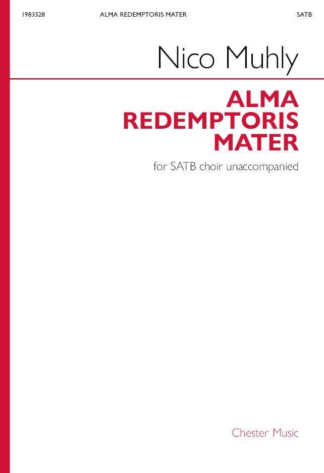 Alma Redemptoris Mater&nbsp;&nbsp;SATB a Cappella&nbsp;&nbsp;Chorpartitur