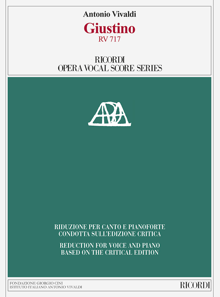 Giustino&nbsp;&nbsp;Vocal and Piano&nbsp;&nbsp;Klavierauszug