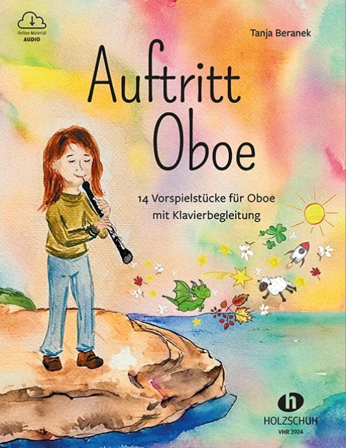 Auftritt Oboe - 14 Vorspielstücke (+Online-Material)&nbsp;&nbsp;für Oboe mit Klavierbegleitung&nbsp;&nbsp; 