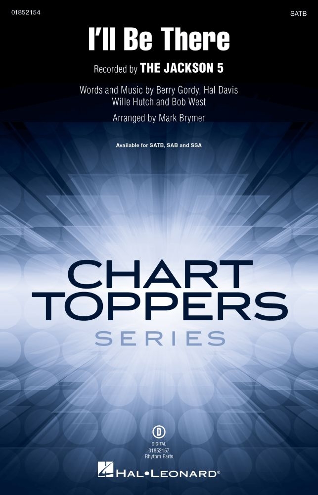 I'll Be There&nbsp;&nbsp;SATB a Cappella&nbsp;&nbsp;Chorpartitur