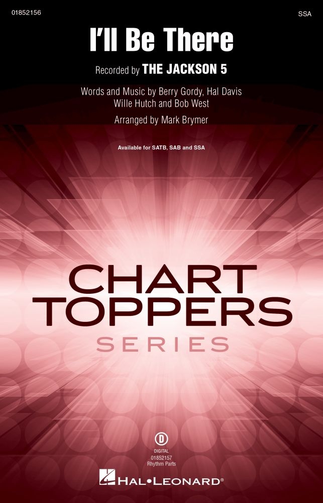 I'll Be There&nbsp;&nbsp;SSA a Cappella&nbsp;&nbsp;Chorpartitur