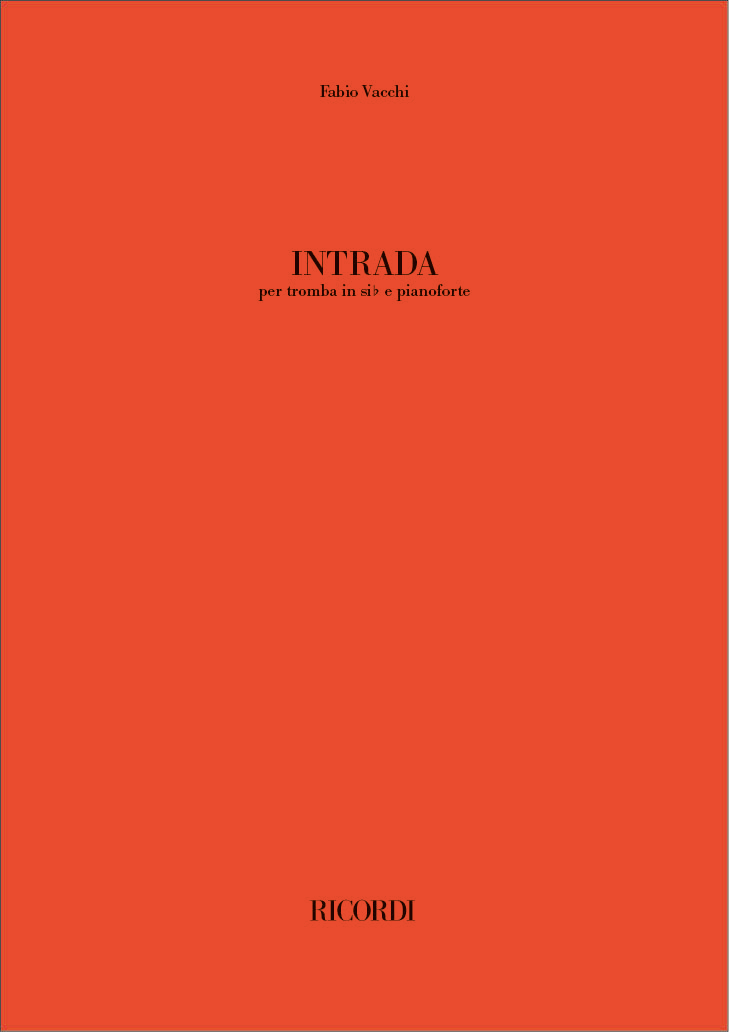 Intrada&nbsp;&nbsp;Trompete und Klavier&nbsp;&nbsp;Partitur