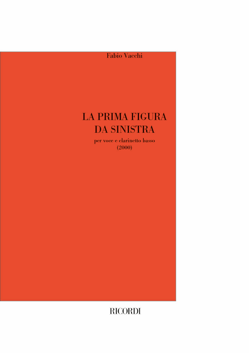 La prima figura da sinistra&nbsp;&nbsp;Vocal and Clarinet&nbsp;&nbsp;Partitur