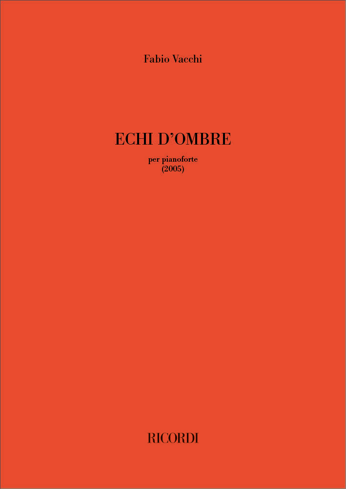 Echi d'ombre&nbsp;&nbsp;Klavier&nbsp;&nbsp;Partitur